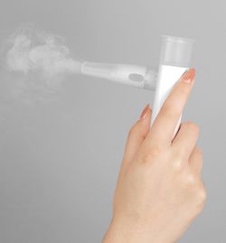 Handheld Breathing Relief Atomizer for All Ages Facial Steamer Cool Mist for Daily use, Travel Thumbnail