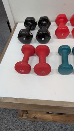 Mixed Weight Dumbbell Set.... 50¢ per pound