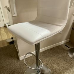 2 Leather Barstools