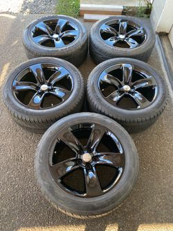 Jeep SRT 20 Inch Wheels and Tires