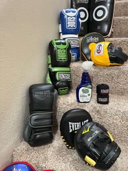 FREE Boxing Muay Thai and Combat Sports hand wraps with Purchase of any Single Item or ALL items
