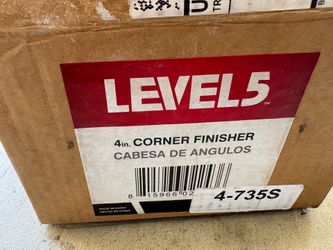 Level 5 4” drywall corner finisher