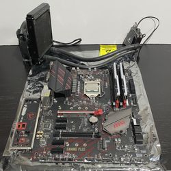 Gaming PC Motherboard, RAM, CPU Combo (Intel i7-9700k, 16GB DDR4 RAM, MSI MPG Z390 Gaming Plus)