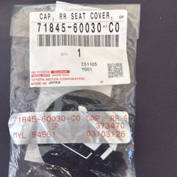 OEM Lexus/Toyota Rear Reclining Seat Handle Cap/Cover