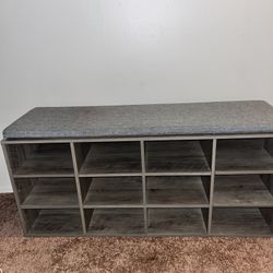 Bench With Shoes Storage 