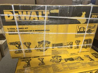 Dewalt 6 Tool Combo Kit 
