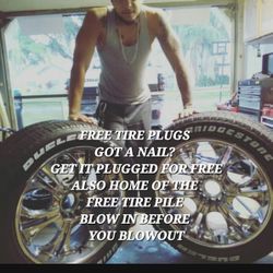 Get A Tire Plugged For Free