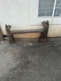 Wooden Bear seat