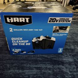 SHOPVAC CORDLESS 2 GALLON WET/DRY VAC KIT/SHOPVAC (READ FULL DESCRIPTION BELOW👇)