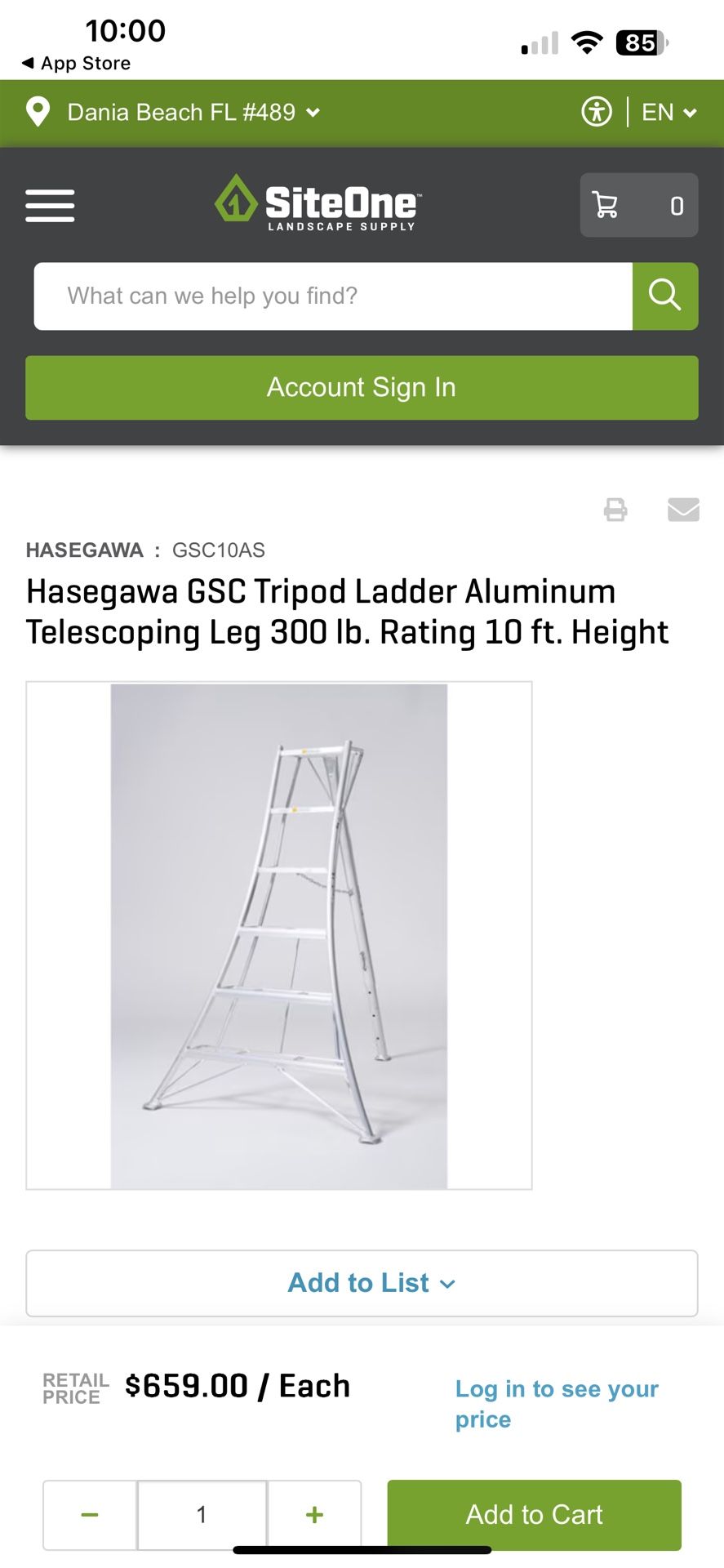 Hasegawa Ladder 