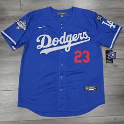 LOS ANGELES DODGERS STITCHED BASEBALL JERSEY