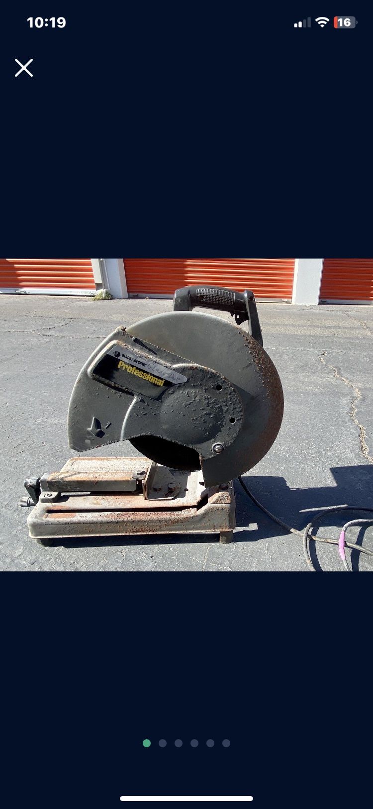 14” Black and Decker Metal Chop Saw