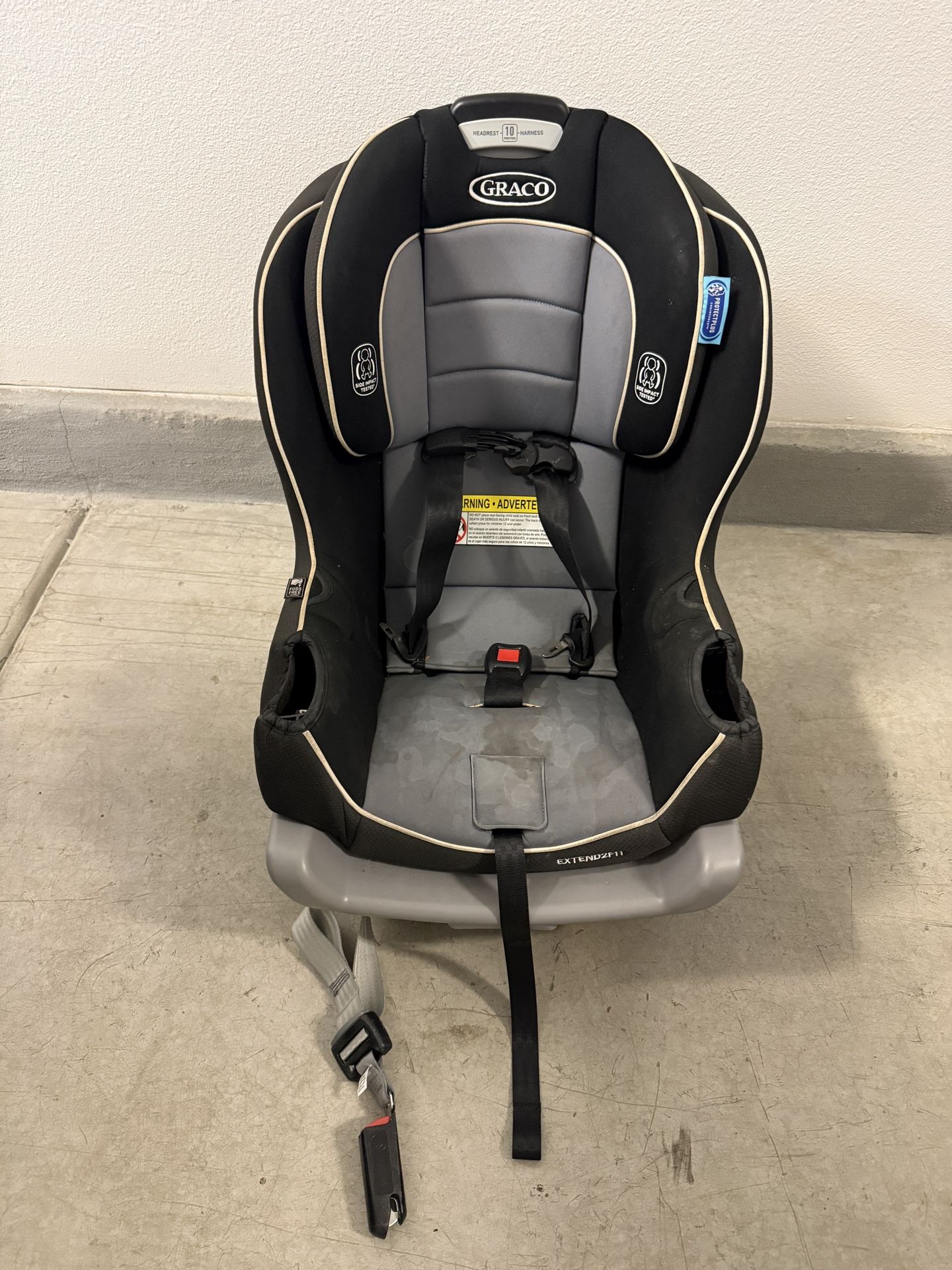 Graco Extend2Fit Convertible Car Seat, Model 1963212