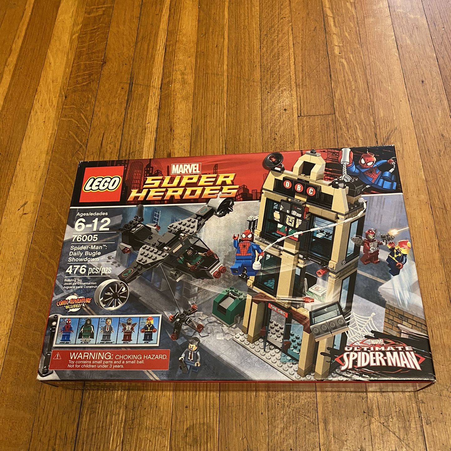 LEGO Marvel Super Heroes Spider-Man: Daily Bugle Showdown Set 76005 - US