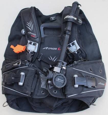 Aqualung legend regulator/Aeris Atmos LX BCD w/ Air Link