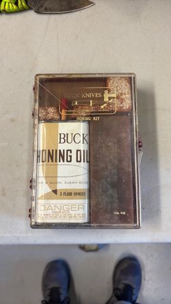 Knife sharpener kit buck