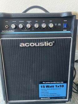 Acoustic bass amp