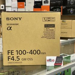 Sony FE 100-400 F4.5 
