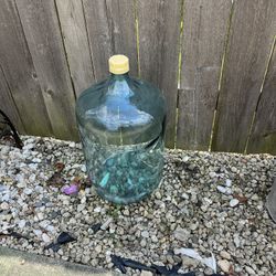 Vintage Large Glass Jug Bottle