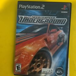 Need For Speed Underground for PS2