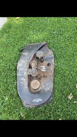 Craftsman riding lawnmower deck