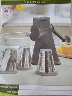 Brand New  Princess House Rayador Giratorrio 3-in 1