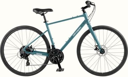 Retrospec Atlas Turquoise Hybrid City Bike 22in