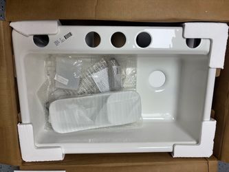 Kohler kitchen sink white