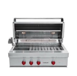 🔥 Wolf 42” Outdoor Gas Grill – Like New 🔥  💲 MSRP: $8,345 🔥 Your Price: $5,999  Take your outdoor kitchen to the next level with this Wolf 42” Bui