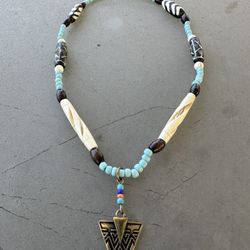 Handmade Spear Pendant Necklace