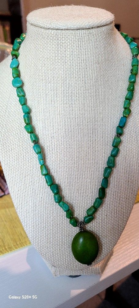 TURQUOUSE HANDMADE NECKLACE