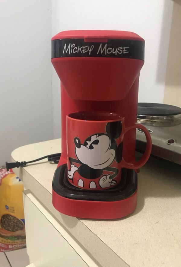 mickey mouse coffee maker