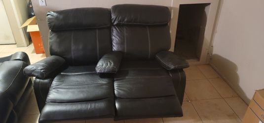 2 Reclining Leather Sofas