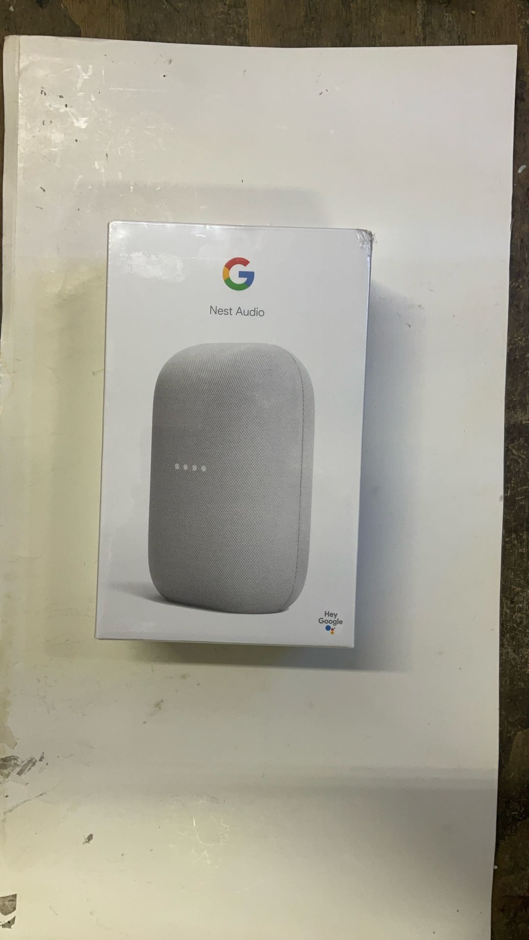 Google Nest Audio Smart Speaker /Chalk /NEW SEALED