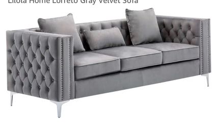 Diamond studded couch