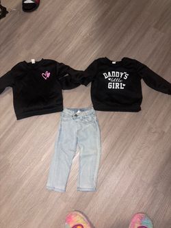 Toddler Girl Sweatshirts and Jeans
