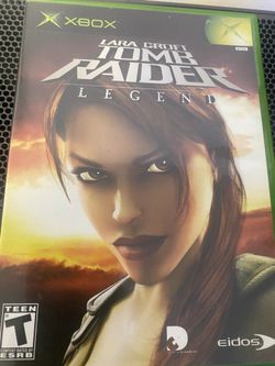 Tomb Raider Legends Original X Box Excellent Condition