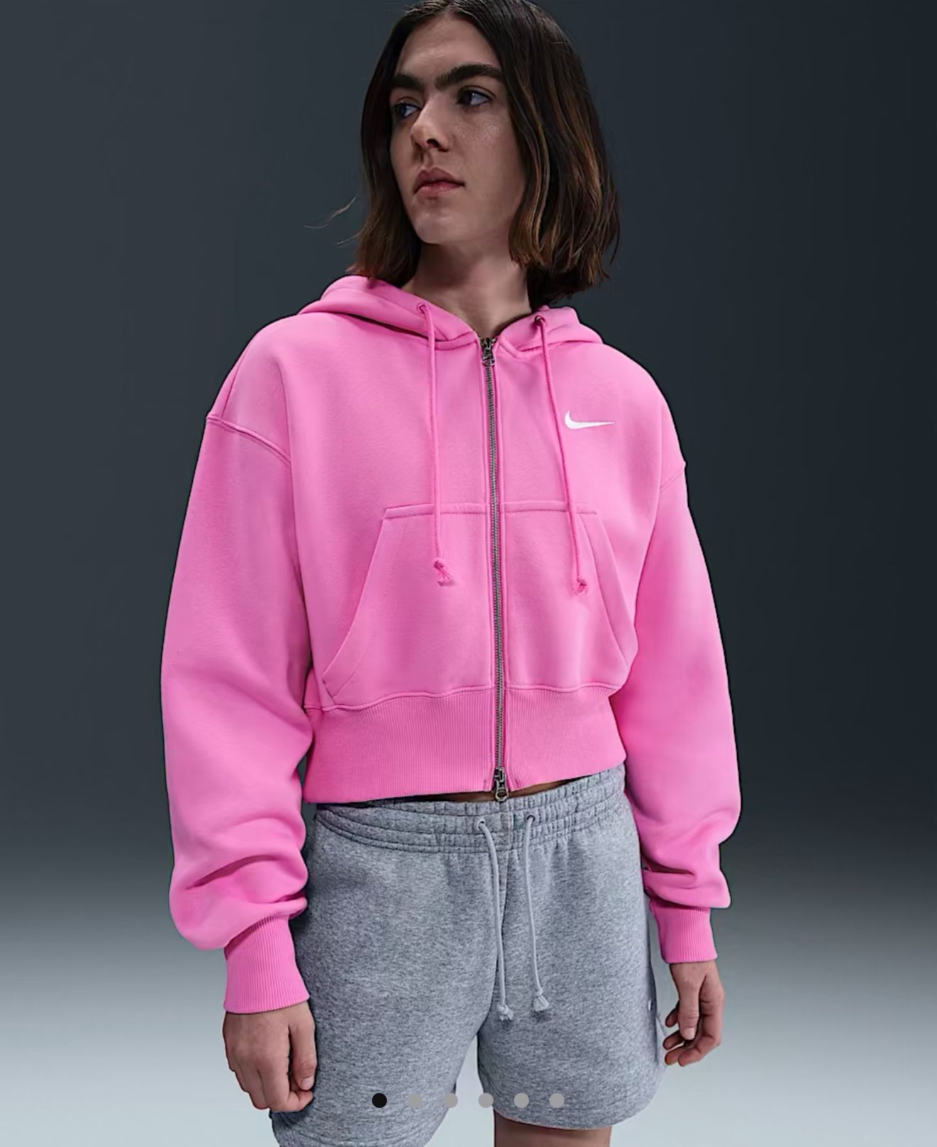 Nike Pink Sweater Hoodie