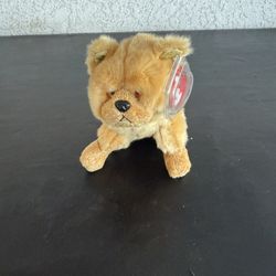 TY Beanie Baby Zodiac Chow Chow Named Dog 