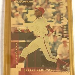 96’Donruss Baseball Silver Press Proof Darryl Hamilton /2000