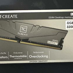 32GB 3200MHz  DDR 4 RAM 2x16