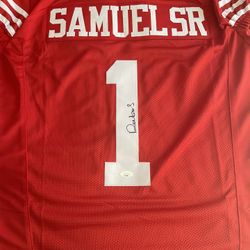 Autographed 49ers Jersey Deebo