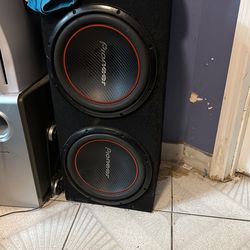 12” Pioneer Speakers In The Box
