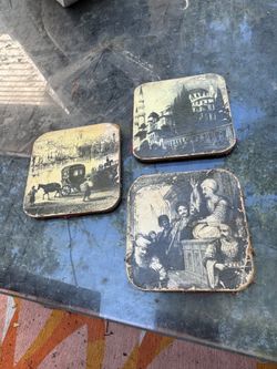 Antique coasters