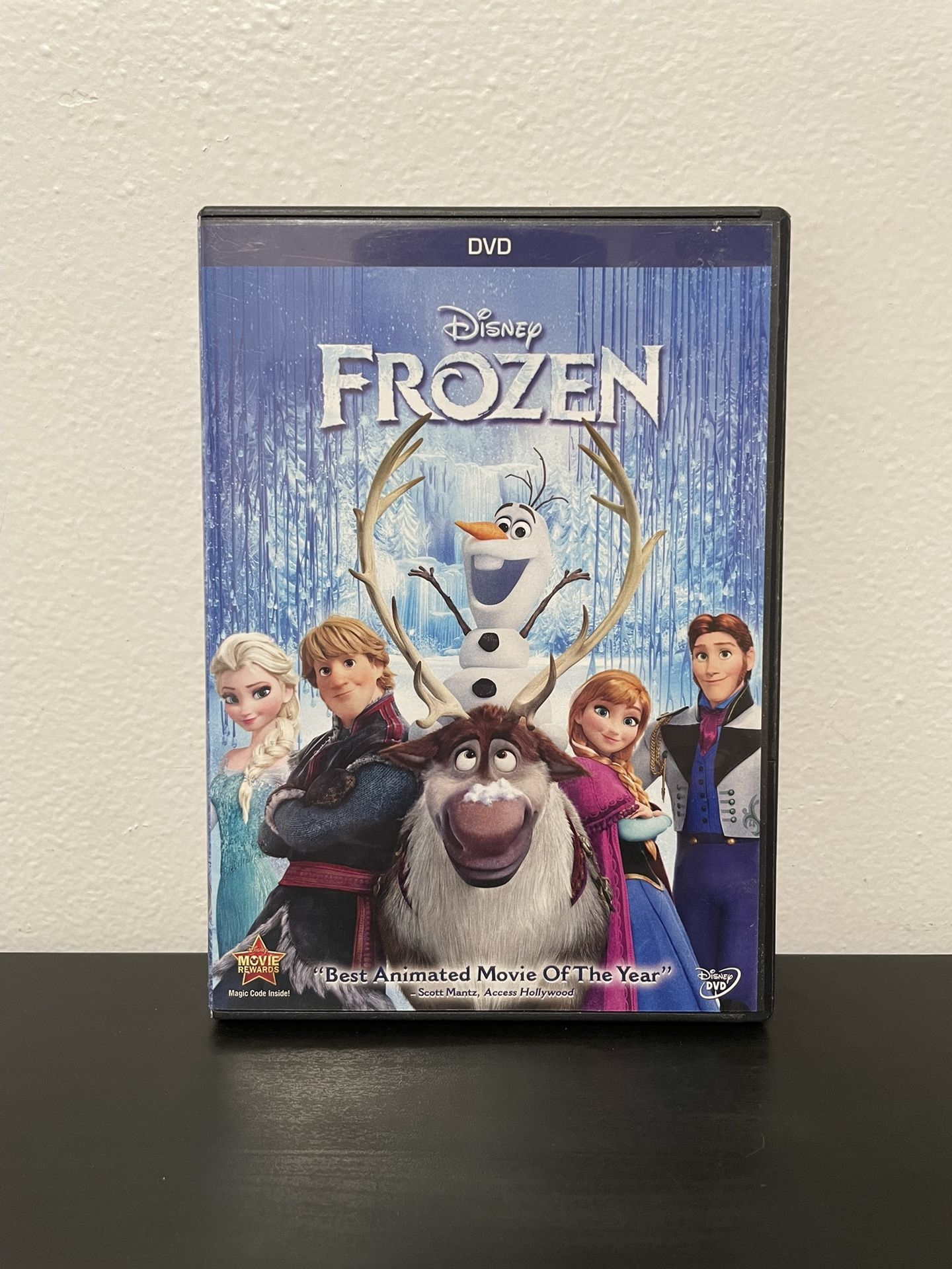Frozen DVD Movie Disney Animated Kristen Bell Princess Kids 2014