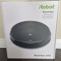 *BRAND NEW* iRobot Roomba 694 Robot Vacuum-Wi-Fi Connectivity, Personalized Cleaning Recommendations, Works with Alexa