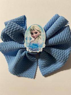 Frozen Elsa hair bow