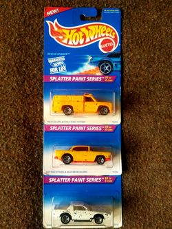 HOT WHEELS SPLATTER PAINT SERIES