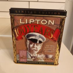 Lipton 100YEARS Anniversay Limited Edition Tea Can