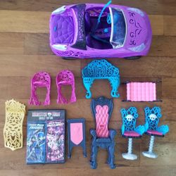 Monster High Furniture CD Car $40